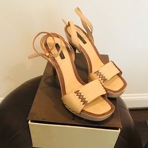 Louis Vuitton Ankle Strap Sandals